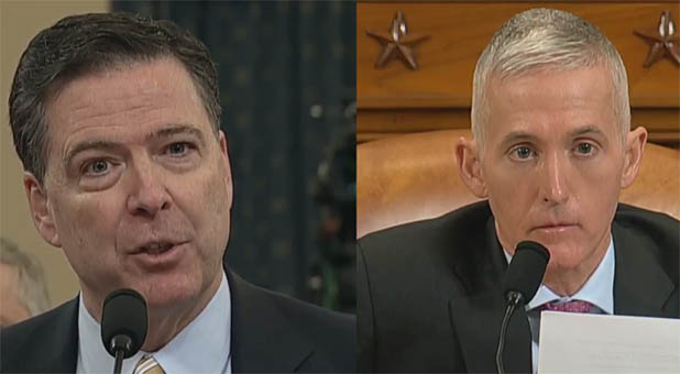 FBI Director James Comey and U.S. Rep. Trey Gowdy (R-S.C.)