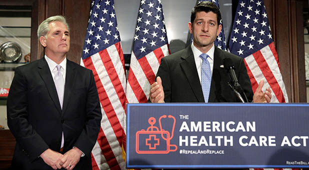 Speaker of the House Paul Ryan (R-Wis.) and House Majority Leader Kevin McCarthy (R-Calif.)