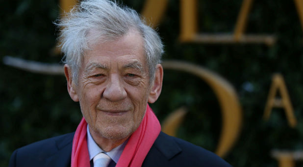 Ian McKellen plays Cogsworth in the live-action 'Beauty and the Beast'