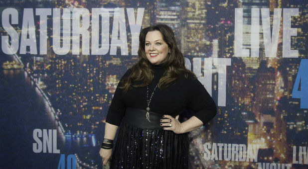 Comedienne Melissa McCarthy at an SNL event.