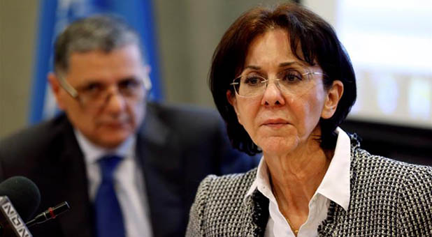 Former Executive Secretary of the UN's Economic and Social Commission for Western Asia Rima Khalaf