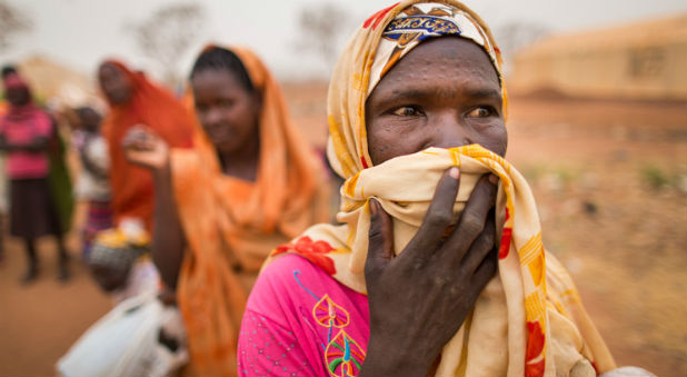 Women in South Sudan, where eight Samaritan's Purse aid workers were kidnapped.
