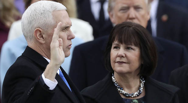Vice President Mike Pence and Second Lady Karen Pence