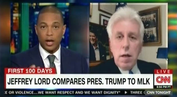 CNN Host Don Lemon and Jeffrey Lord