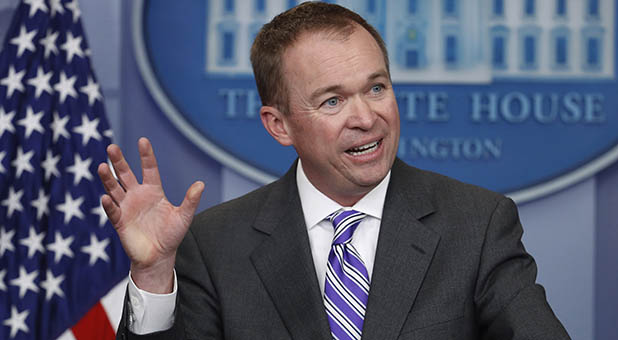 Office of Management & Budget Director Mick Mulvaney