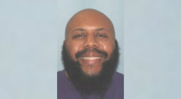 Steve Stephens, who Cleveland Division of Police said was being sought in connection with the killing of an individual, is seen in an undated handout photo