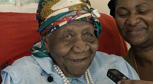 Violet Mosse-Brown, affectionately known as 'Aunt V,' has now been declared the oldest living person in the world.