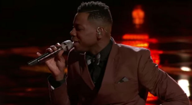 Chris Blue performs on