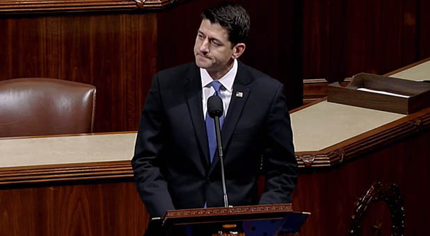 Speaker of the House Paul Ryan, R- Wis.