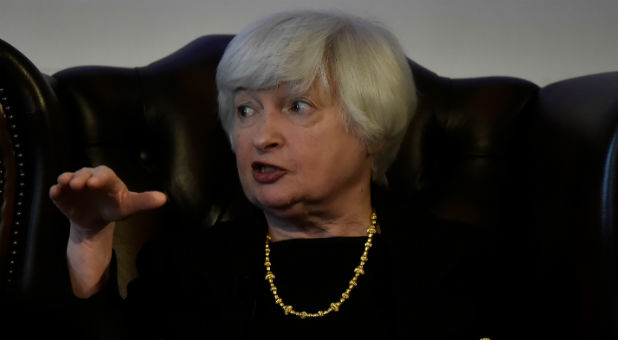 The Federal Reserve Board Chairwoman Janet Yellen