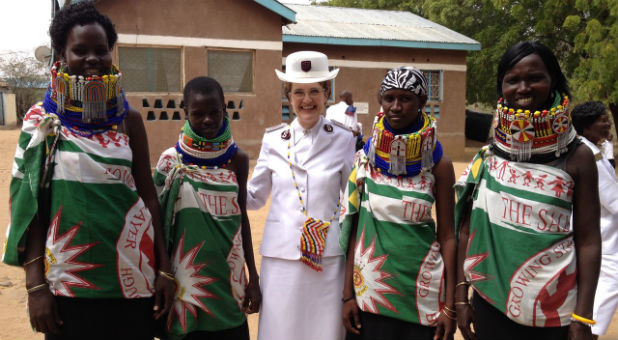 Jolene Hodder, center, has spent most of her adult life ministering to those on the edges of society, and much of that work has been in Africa