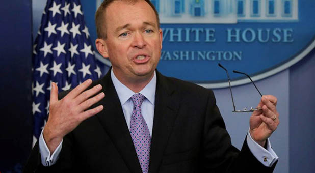 White House Director of the Office of Budget & Managment Mick Mulvaney