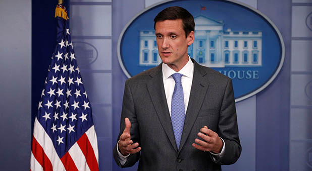 WHite House Homeland Security and Cybersecurity Adviser Tom Bossert
