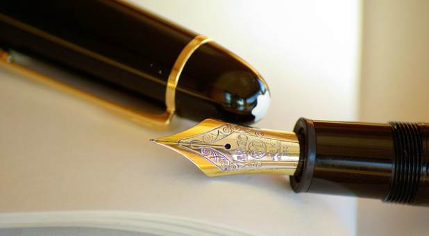 2020 10 gold pen scribe