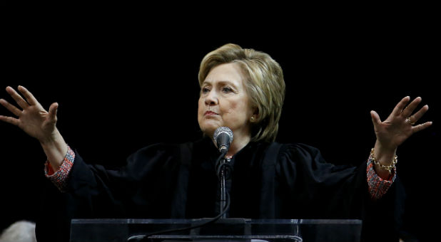 2017 08 Reuters Hillary Clinton Graduate Robe