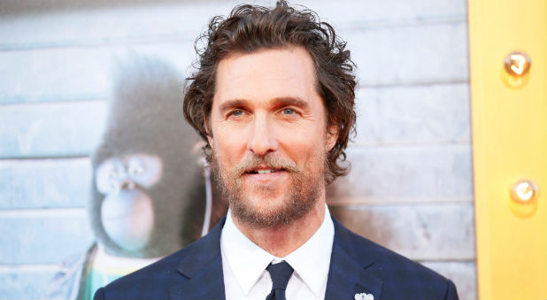 Actor Matthew McConaughey poses at the world premiere of the film
