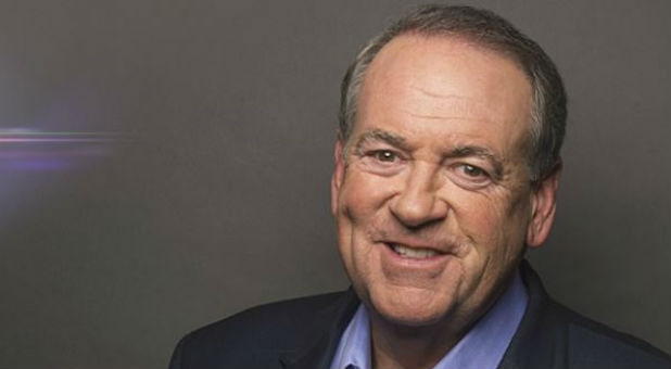 Mike Huckabee's coming to TBN next month.