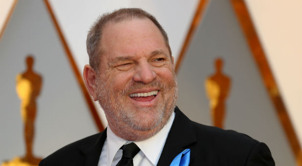 Hollywood exec Harvey Weinstein.