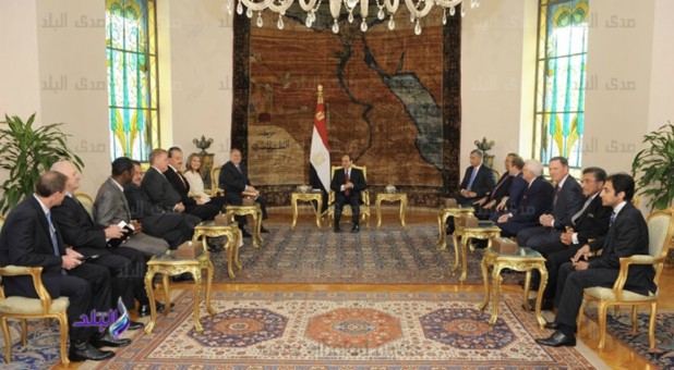 n recent meetings with President el-Sisi of Egypt and King Abdullah of Jordan, it became obvious to me that these moderate Muslim leaders are holding up a twin pillar against terror.