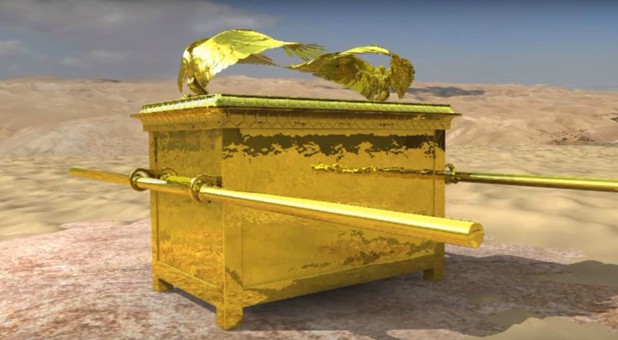 A rendering of the ark of the covenant