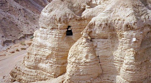 The scrolls were originally discovered in 1947 in the mountain caves of Qumran.
