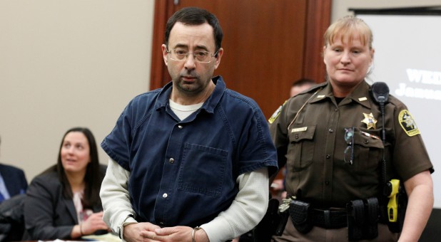 Larry Nassar, a former team USA Gymnastics doctor who pleaded guilty in November 2017 to sexual assault charges.