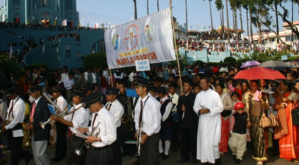 Christians account for 75% of the population in Meghalaya.