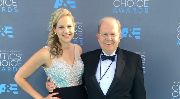 Evy Baehr-Carroll with Ted Baehr