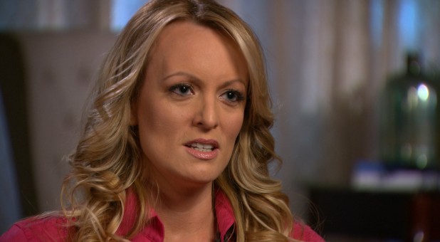 Stormy Daniels, an adult film star and director whose real name is Stephanie Clifford is interviewed by Anderson Cooper of CBS News'