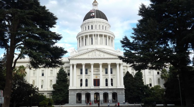 The California state capitol.