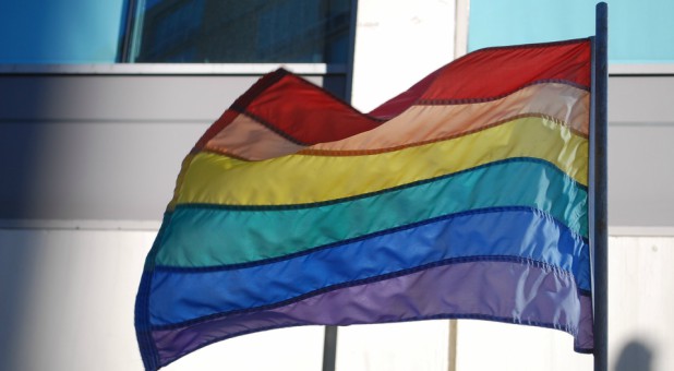 2018 05 LGBT Flag marybettiniblank