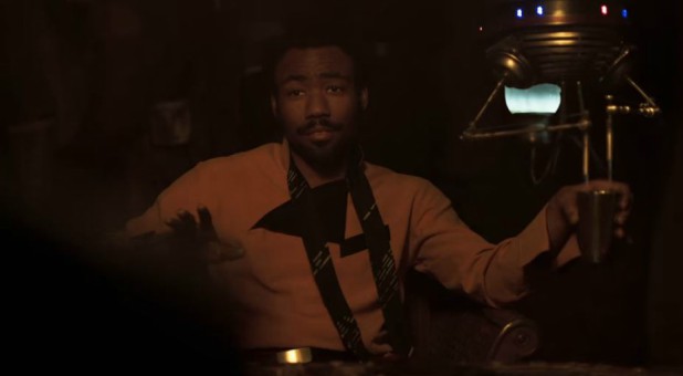 Donald Glover as Lando Calrissian in 'Star Wars: A Solo Story'