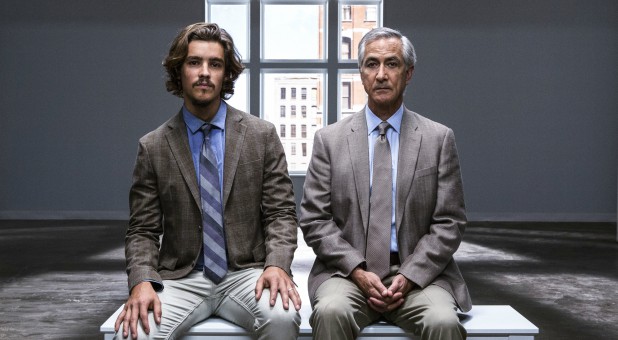 Brenton Thwaites and David Strathairn star in the new movie AN INTERVIEW WITH GOD.