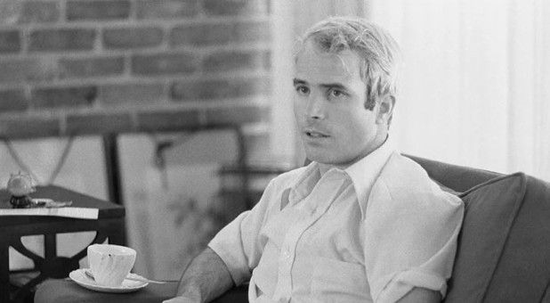 John McCain in an interview on April 24, 1973, shortly after his release from a Vietnamese POW camp.