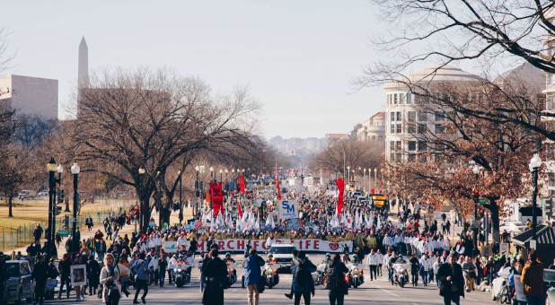 People march for life in Washington, D.C.