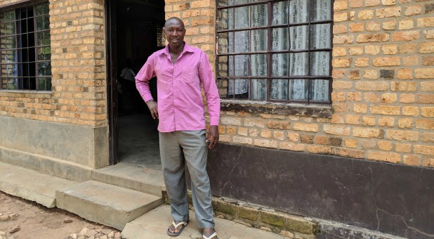 Bosco Habarurema, a man who previously identified as a Tutsi, is among the Peace Warriors.