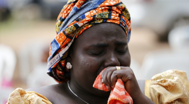Rebecca Samuel, mother of Sarah Samuel, one of the Chibok schoolgirls kidnapped by Boko Haram militants