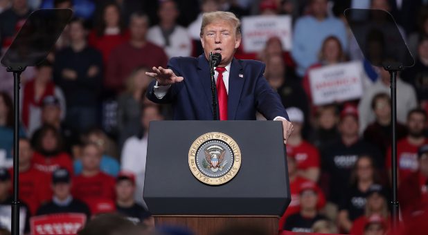 2020 Blogs Strang Report reuters donald trump at rally re election