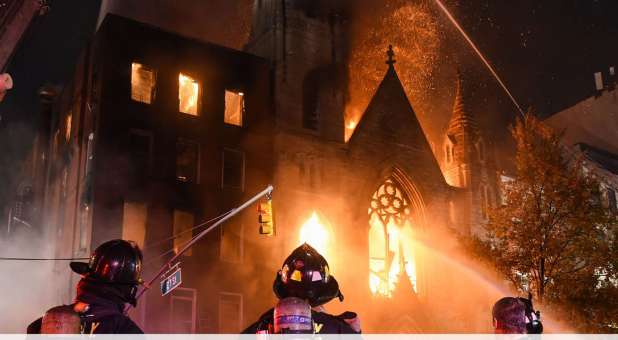 images Middle Collegiate Church fire