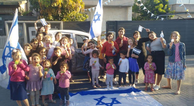 2023 5 Kids in Sderot after rockets