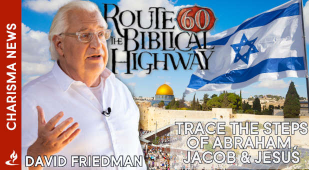 David Friedman and the city of Jerusalem.