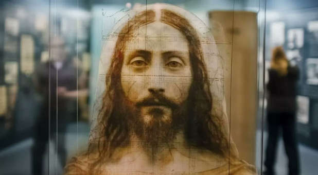 AI generated Jesus image.