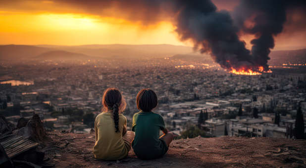 Jerusalem on fire