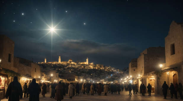 Christmas in Bethlehem.