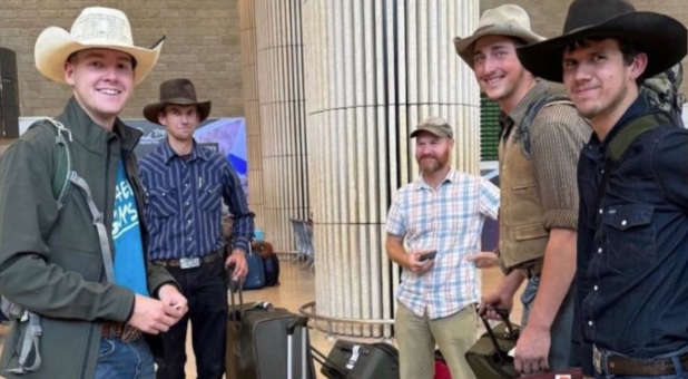 American cowboys going to Israel.