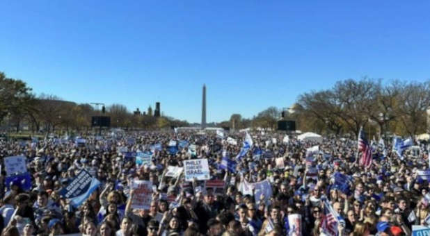 March for Israel in Washington D.C.