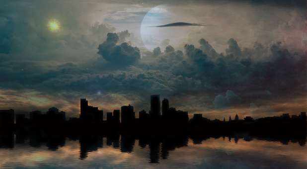 skyline of the universe