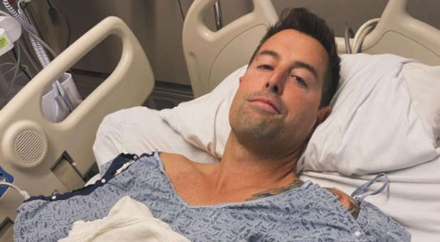 Jeremy Camp recovering after surgery.