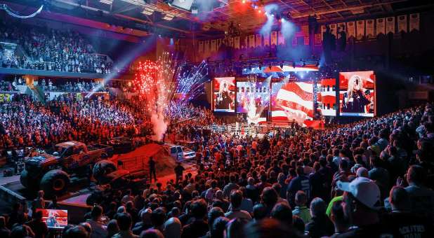 Monster truck, fireworks and more at the 2024 Stronger Men's Conference