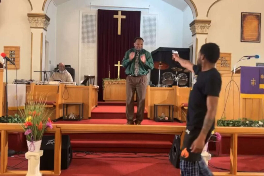 WATCH: Gun Miraculously Jams As Man Shoots At Pastor